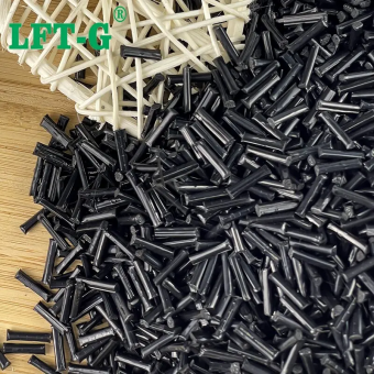 Poliamida 66 mecha de fibra de carbono Nylon cor preta com resistência ao calor